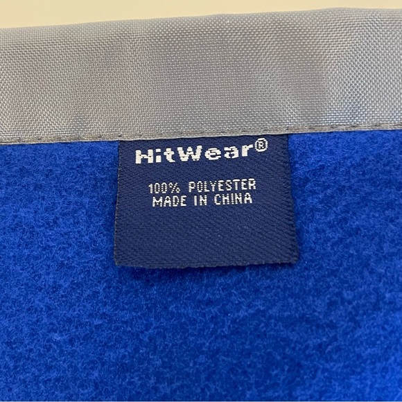 Reversible Fleece / Nylon Folding Picnic Travel Blanket With Carry Case Handle - Picture 3 of 6